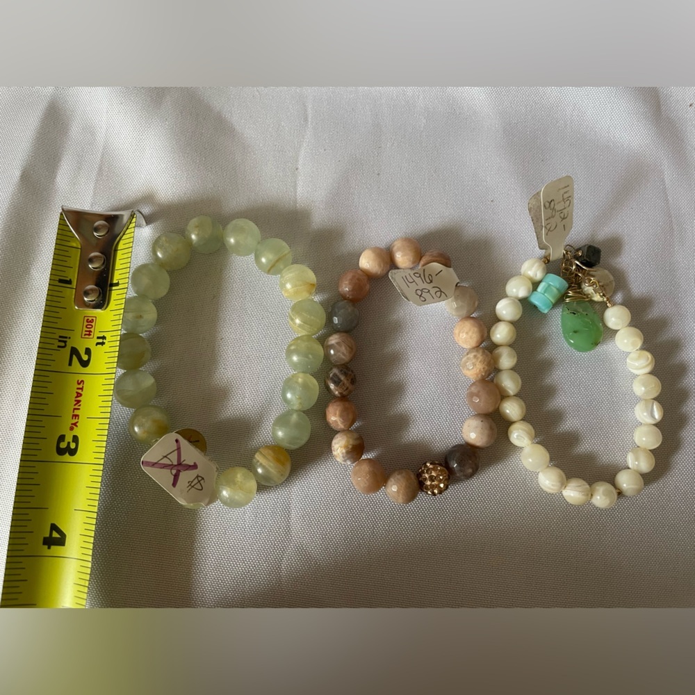 Bead/stone Bracelet Set - Picture 3 of 4
